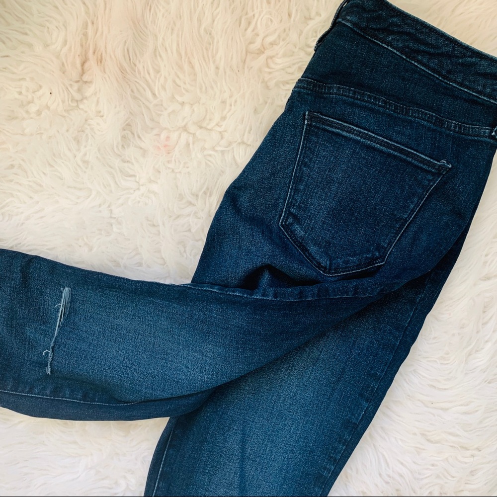 New Raw Edge Skinny Jeans